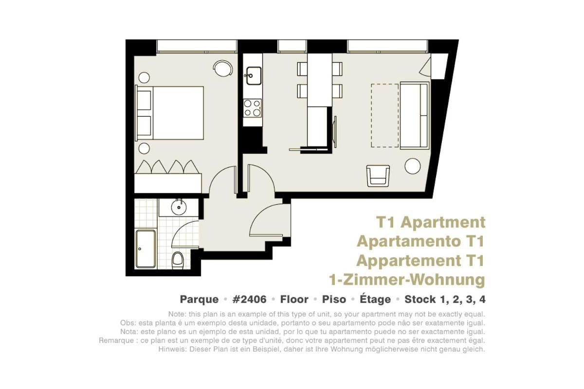 Serviced - Parque Appartamento Lisbona